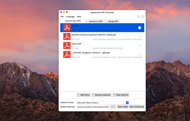 best software to convert pdf to word for mac